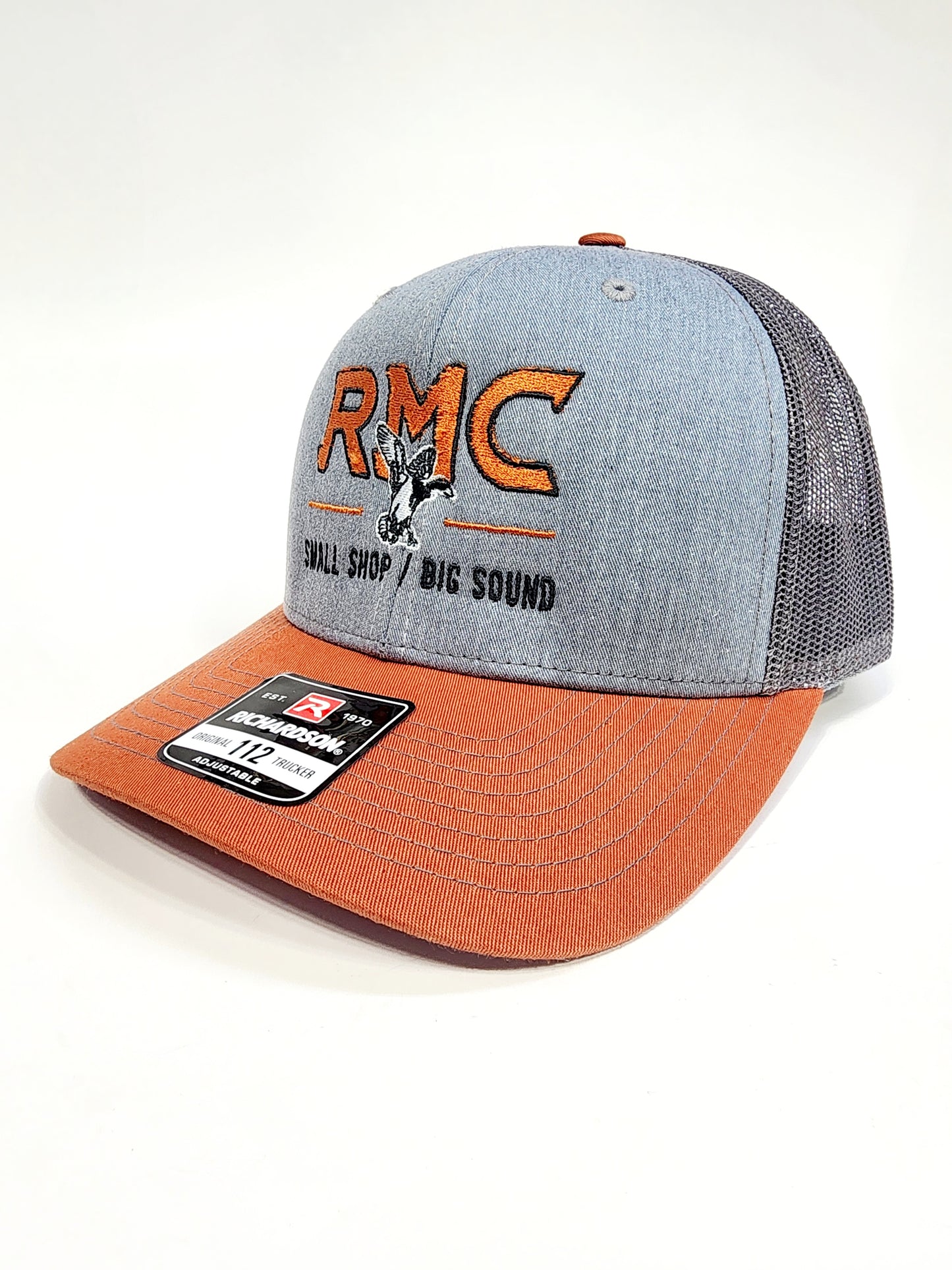 RICHARDSON 112 HEATHER GREY/CHARCOAL/ BURNT ORANGE