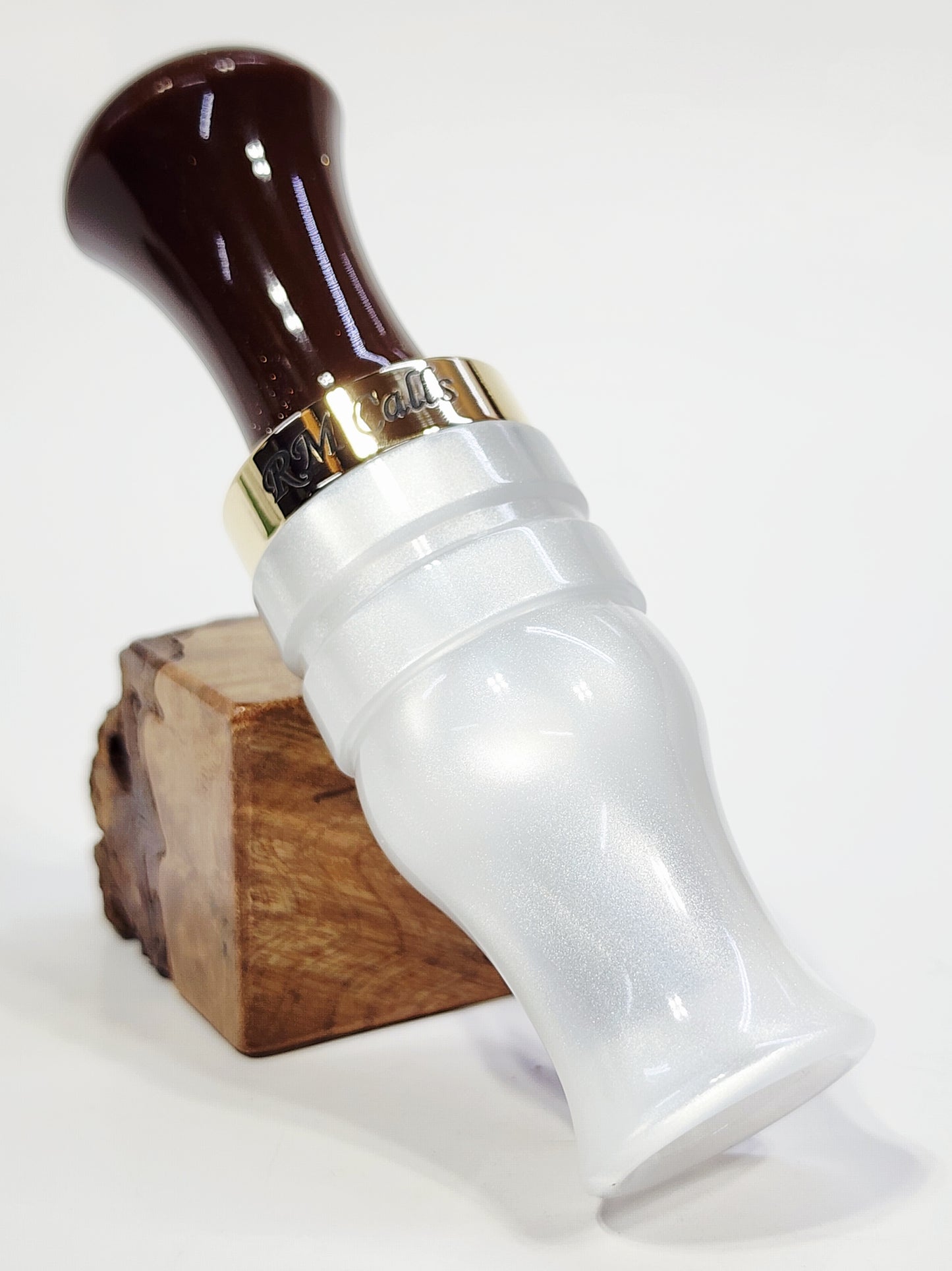 WHITE PEARL/FAIRY POOP .410 with BRASS BAND