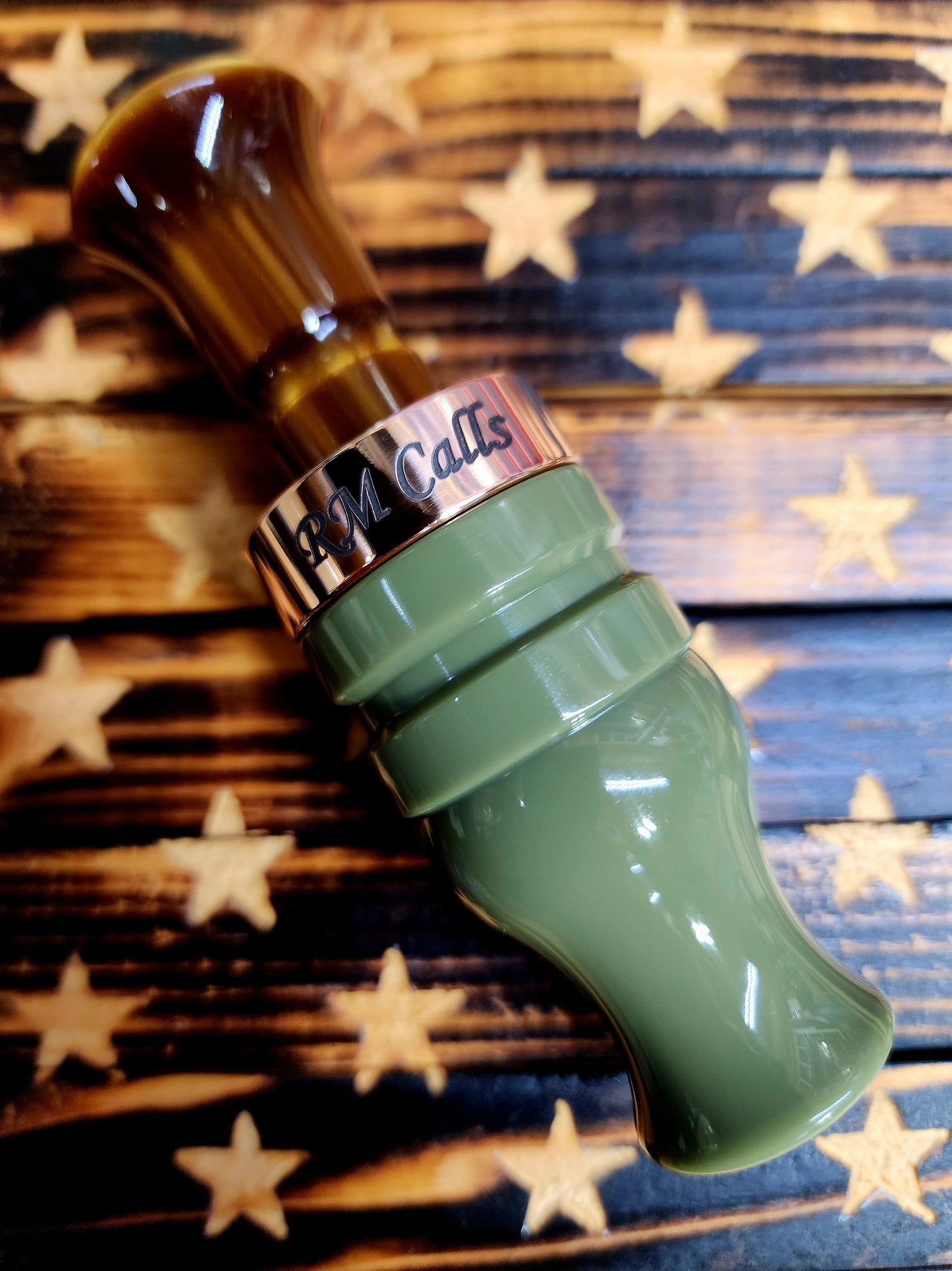 OLIVE DRAB/KODIAK PEARL FTM with COPPER BAND