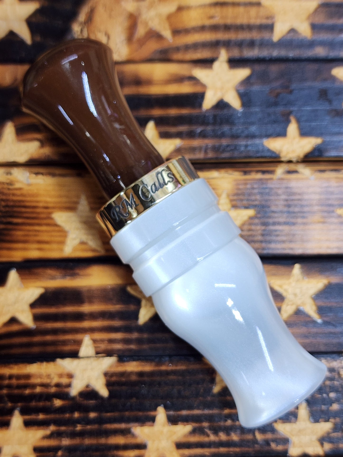 WHITE PEARL/FAIRY POOP .410 with BRASS BAND