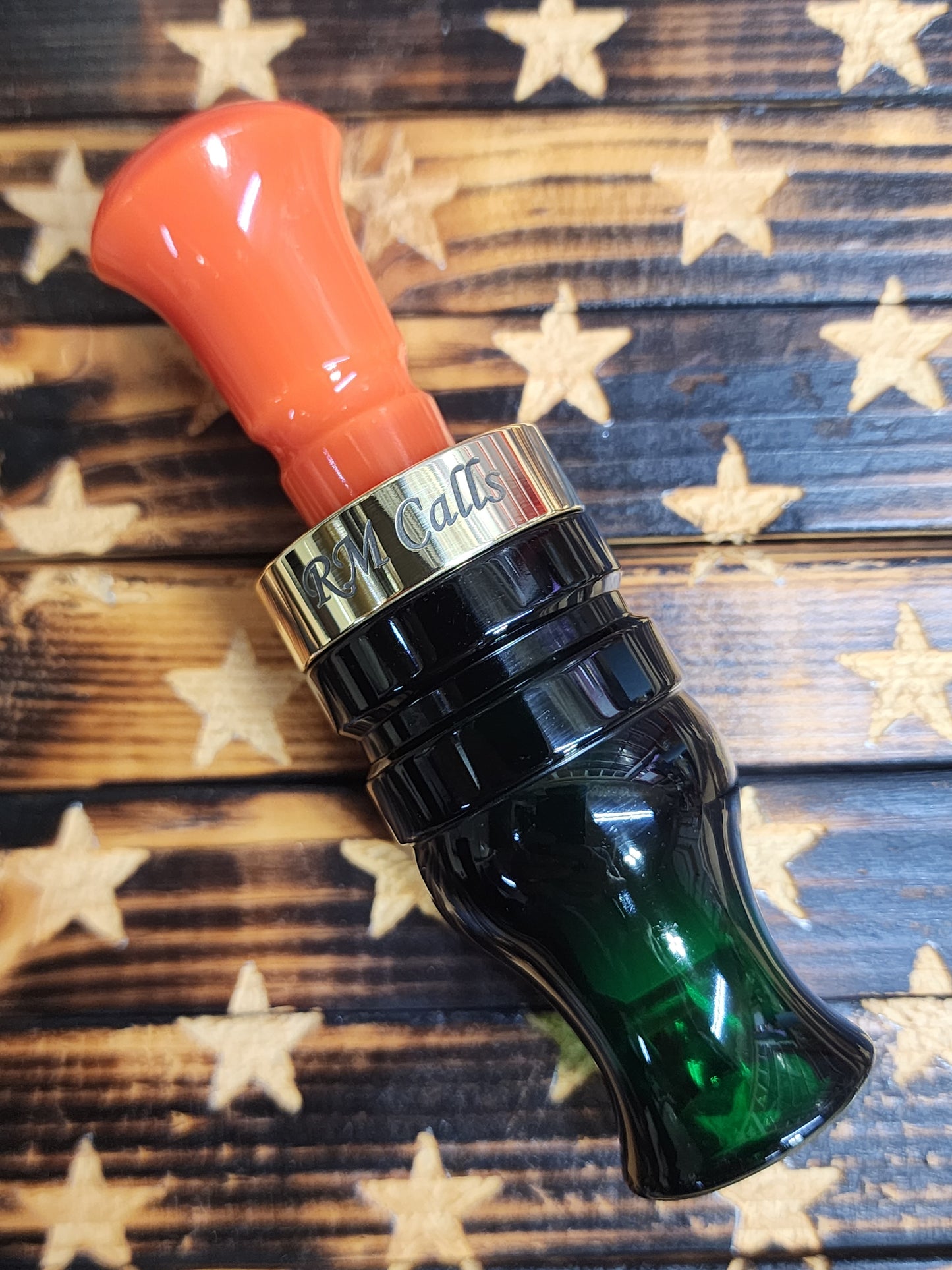 MALLARD GREEN/RED LEG COLDWEATHERFAN with BRASS BAND