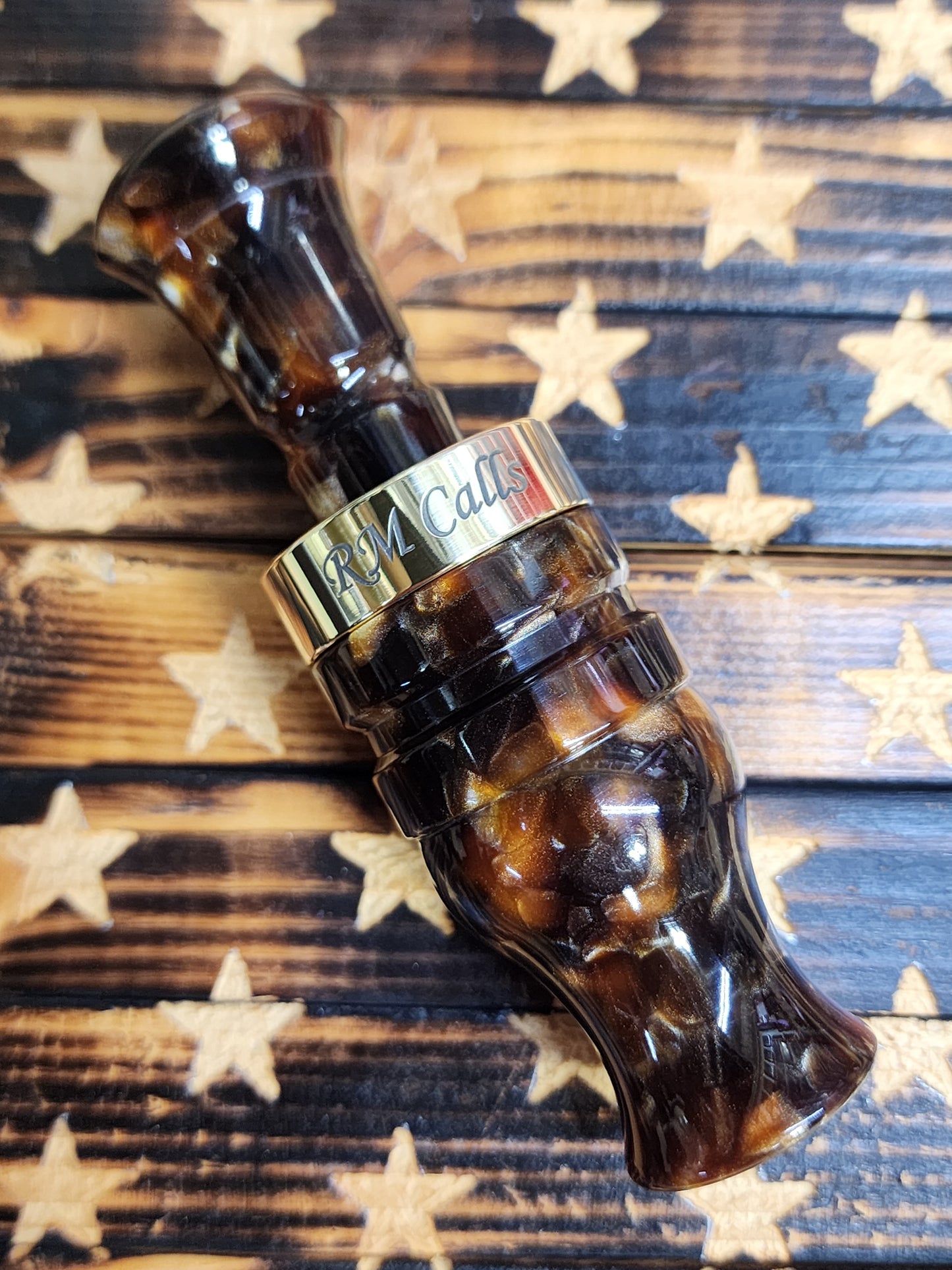 CLASSIC BROWN ALPHA with BRASS BAND