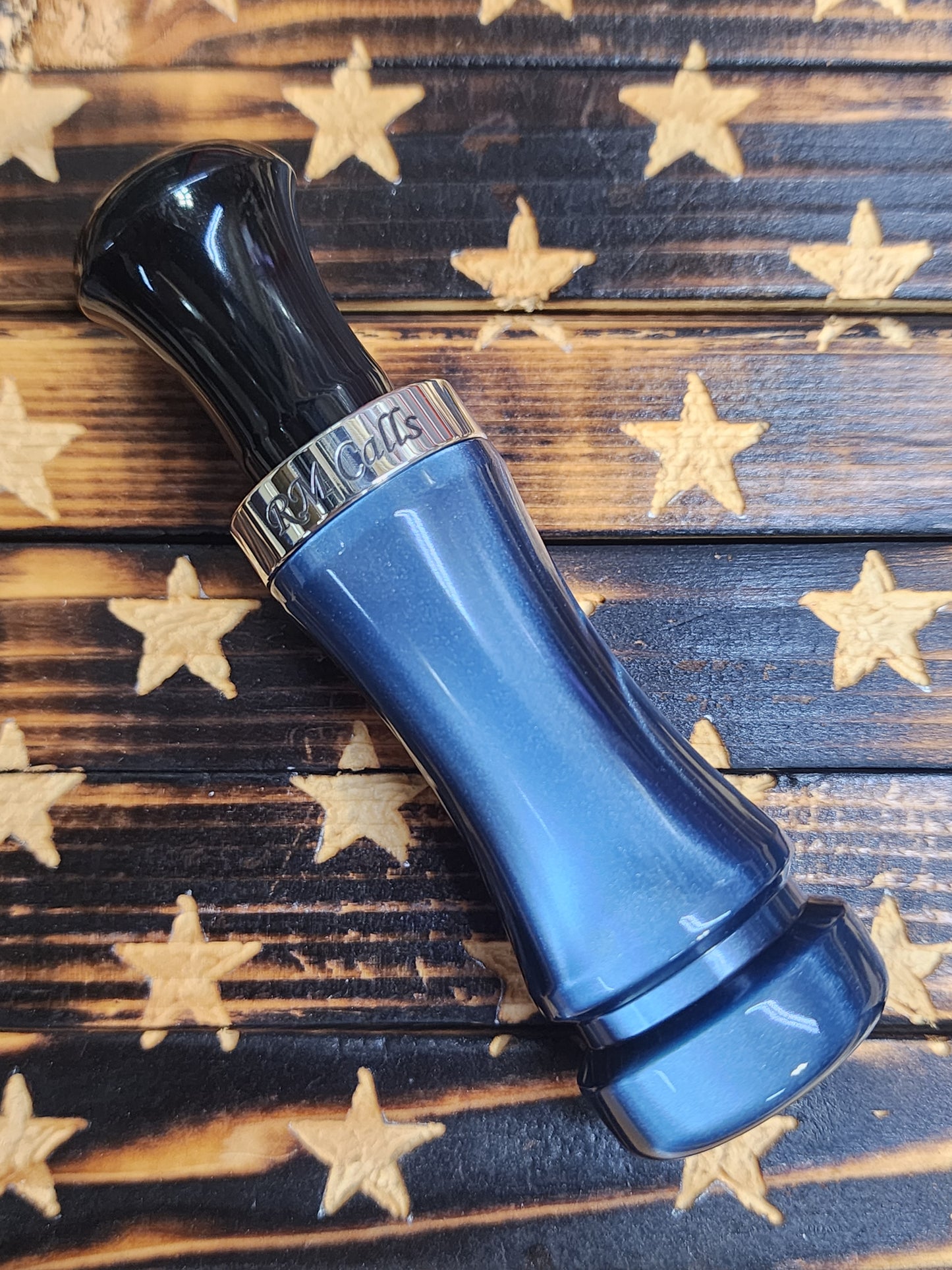 Velvet Blue/Black Golgotha Gen2 with Stainless Band