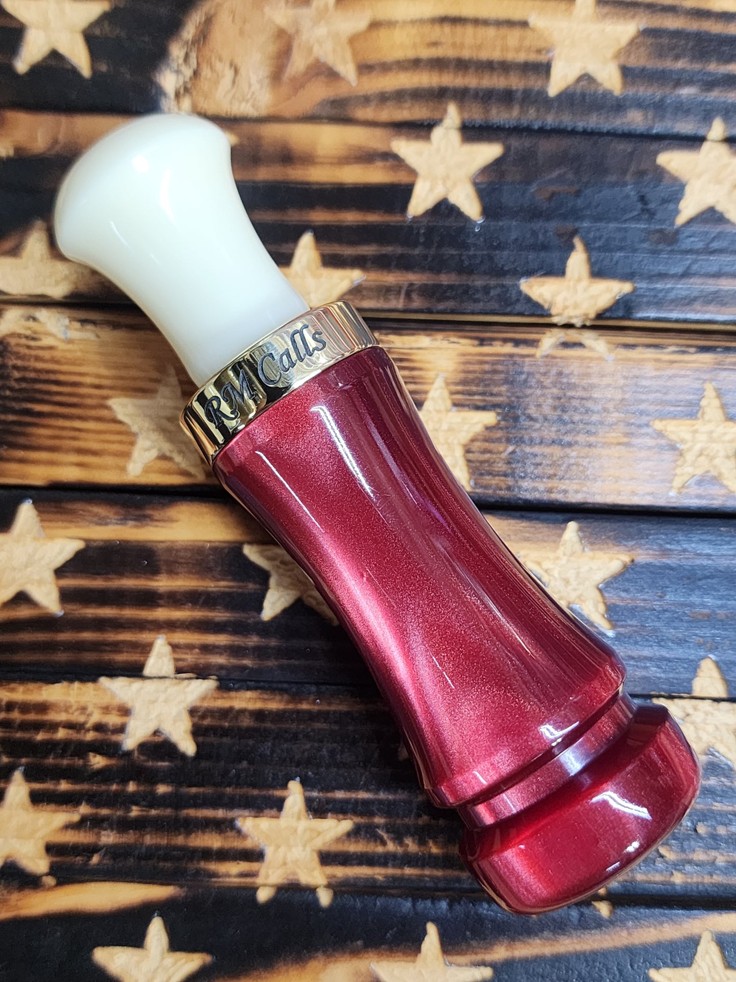 Burgundy Pearl/Ivory Golgotha Gen2 with Brass Band