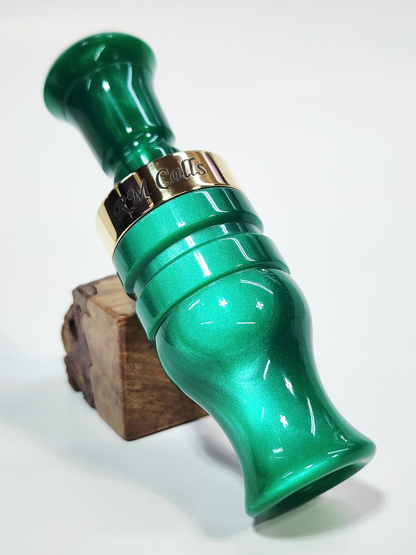 EMERALD GREEN PEARL ALPHA with BRASS BAND