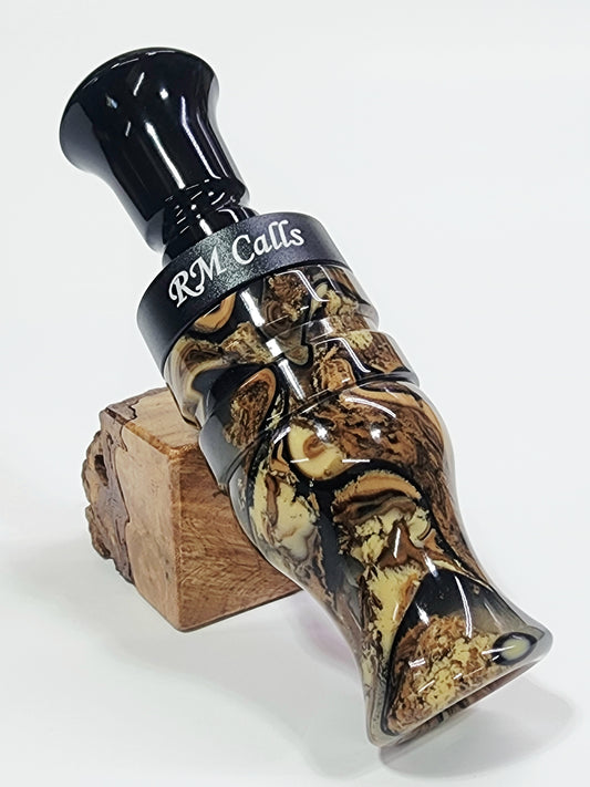 OLD SCHOOL CAMO XT/BLACK COLDWEATHERFAN with BLACK BAND