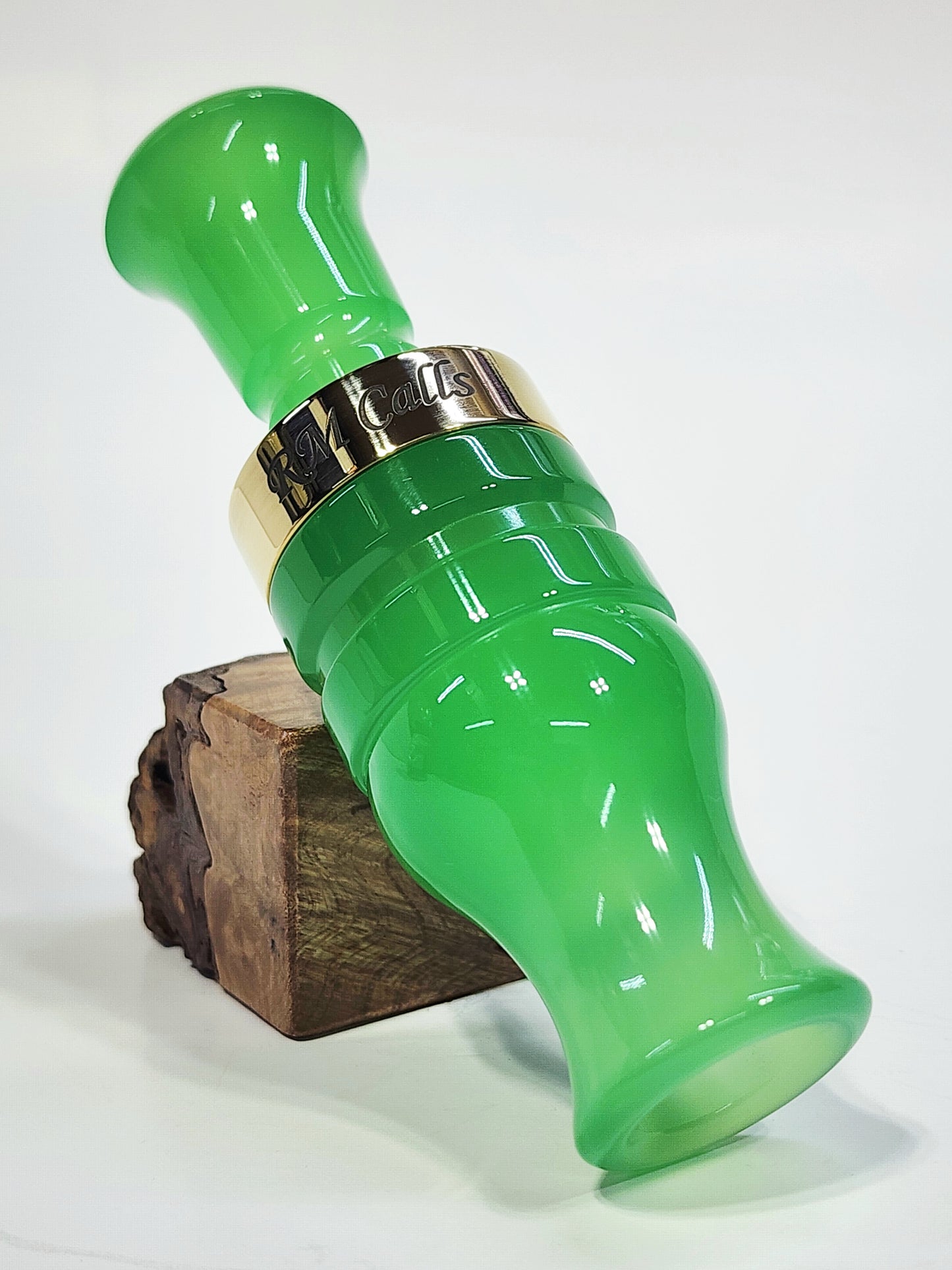 ANTIQUE JADE COLDWEATHERFAN with BRASS BAND