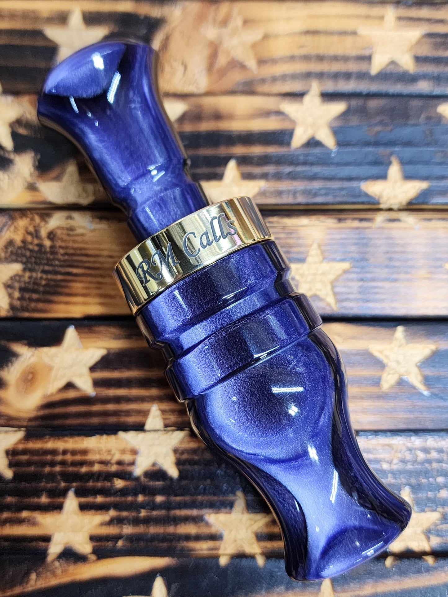 BLACK DUCK LUXE (WICKED PURPLE/BLACK ICE) COLDWEATHERFAN with BRASS BAND