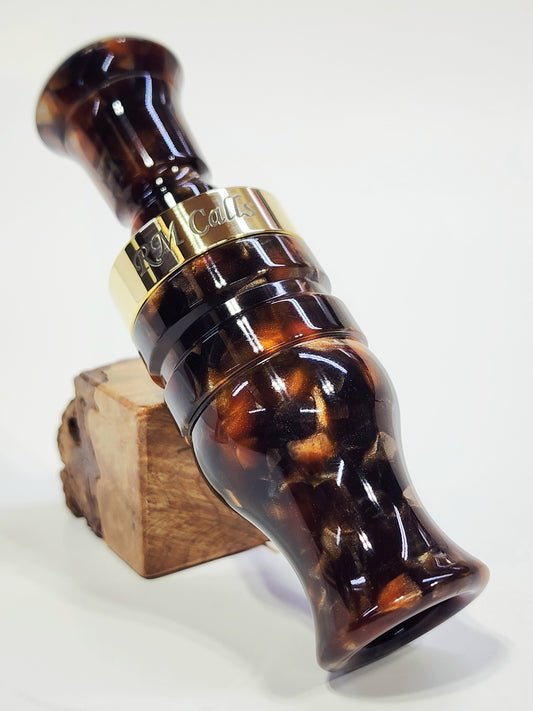 CLASSIC BROWN ALPHA with BRASS BAND