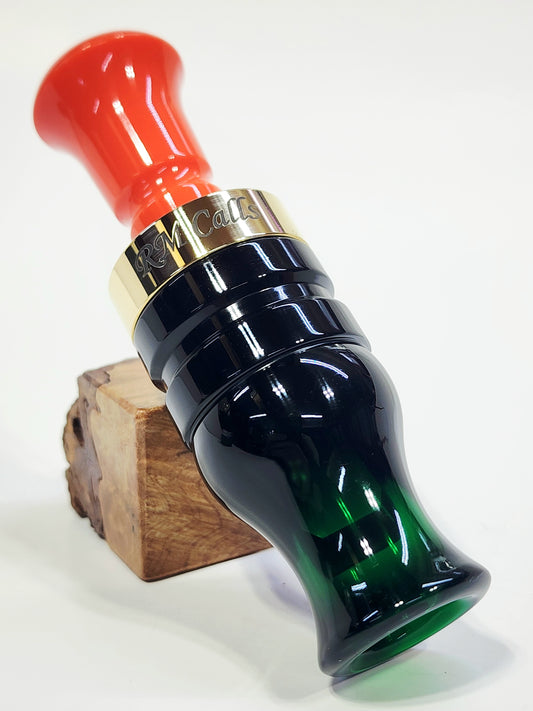 MALLARD GREEN/RED LEG COLDWEATHERFAN with BRASS BAND