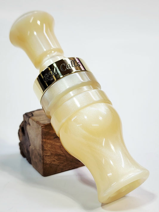 MOTHER OF PEARL COLDWEATHERFAN with BRASS BAND