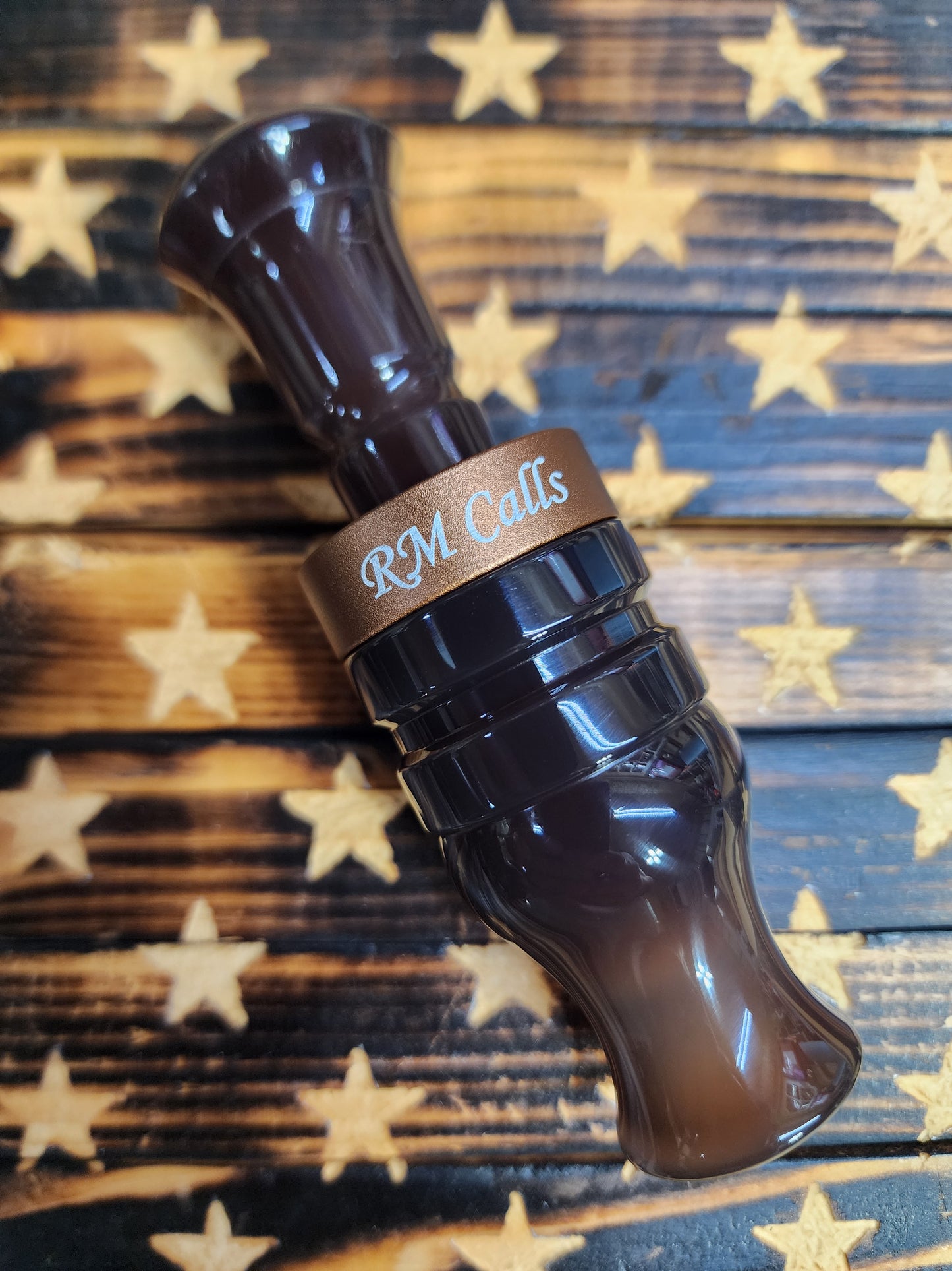 MUDDY BROWN ALPHA with BRONZE BAND