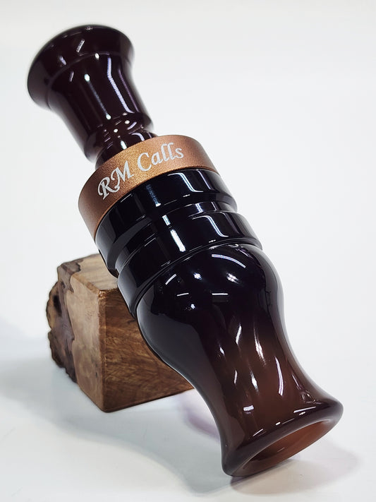 MUDDY BROWN ALPHA with BRONZE BAND