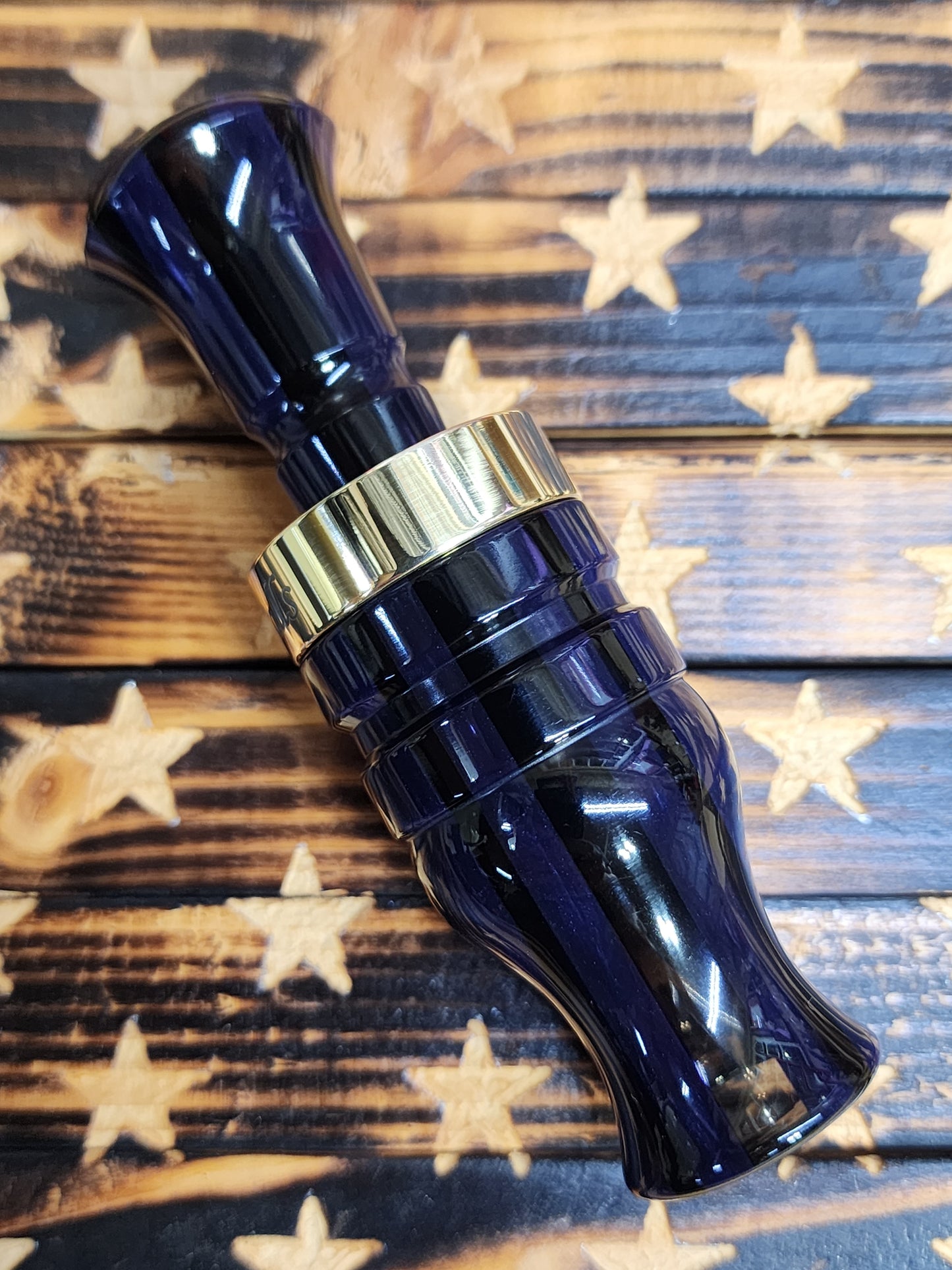 BLACK DUCK LUXE (WICKED PURPLE/BLACK ICE) COLDWEATHERFAN with BRASS BAND